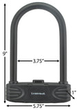 Bicycle Combination U-Lock, Medium Security