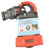 Bicycle Combination U-Lock - Good Security