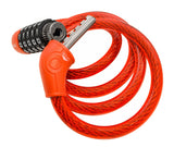 Bike Lock 5 Digit Combination with 12mm Steel Cable
