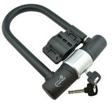 Bicycle Keyed U-Lock with Security Cable Mount