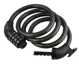 Bike Lock with Steel Cable and Mount