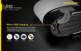 Nitecore LR10 - 250 Lumens LED Micro USB Charging Camping Lantern (Black)
