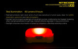 Nitecore LR30 Red LED output 