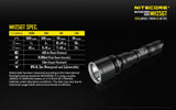 Nitecore MH25GT Rechargeable LED Flashlight 1000 Lumens