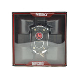 Nebo Mycro Rechargeable Keychain Flashlight (Black)