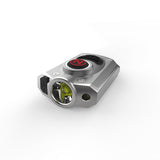 Nebo Mycro Rechargeable Keychain Flashlight (Silver)