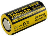 Nitecore 700mAh IMR 18350 Rechargeable Battery