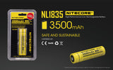 NITECORE NL1835 3500mAh Protected Li-ion 18650 Rechargeable Battery