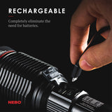 Nebo Redline 6K Rechargeable Flashlight 6000 Lumen LED Light