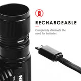 Nebo Transcend Headlamp Flashlight 1000 Lumen USB Rechargeable Headlight