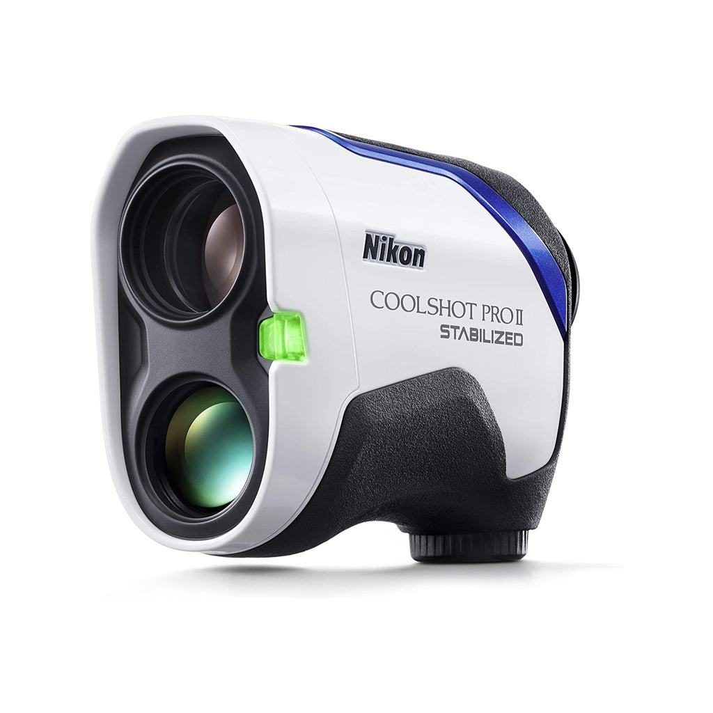 Nikon COOLSHOT ProII Golf Rangefinder Stabilized View, White