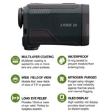Nikon Laser 50 Laser Rangefinder 6X Magnification