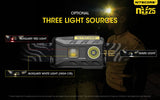 NITECORE NU25 - 360 Lumen CRI LED Rechargeable Headlamp - (Black)