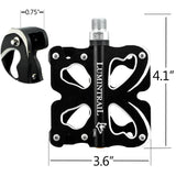 Bicycle Pedals Butterfly CNC Alloy Sealed Bearing