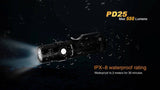 Fenix PD25 LED Flashlight 550 Lumens