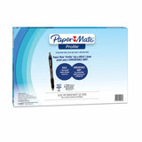 Paper Mate Profile Retractable Ballpoint Pen Bold Point 1.4 mm Black Ink - 20 Count