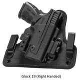 Alien Gear Holsters Glock - 19 ShapeShift 4.0 IWB Holster - Right Handed