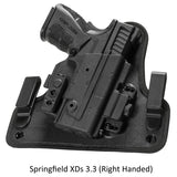 Alien Gear Holsters Springfield XDs 3.3 ShapeShift 4.0 IWB Holster Right Handed