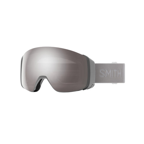 Smith 4D MAG Snow Goggles Cloudgrey with ChromaPop Sun Platinum Mirror Lens