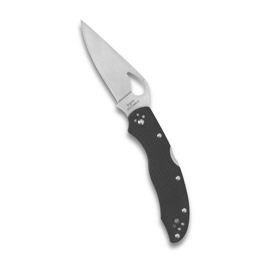 Spyderco Byrd Harrier 2 PlainEdge Folding Knife 3.39" Blade