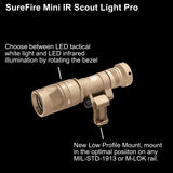 SureFire Mini Infrared Scoutlight Pro Tactical Light M340V Tan