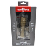 SureFire Mini Scoutlight Pro Tactical Light 500 Lumen Compact LED 340C - Tan