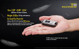 Nitecore TIP 2017 - 360 Lumen USB Rechargeable LED Keychain Flashlight - Black