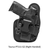 Alien Gear Taurus PT111 G2 ShapeShift Appendix Carry Holster - Right Handed