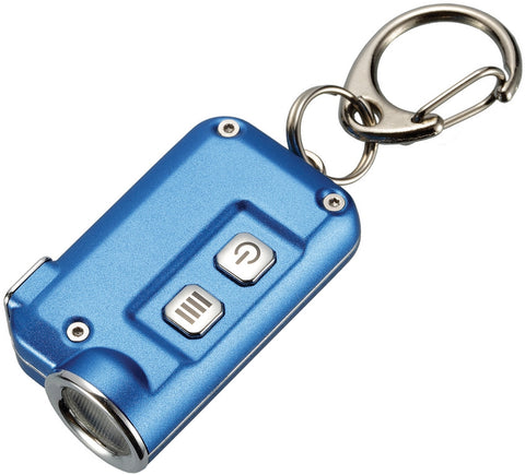 NITECORE TINI USB Rechargeable LED Keychain Light - Blue