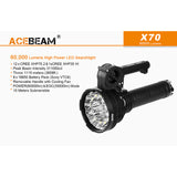 Acebeam X70 60,000 Lumens High Power LED Searchlight