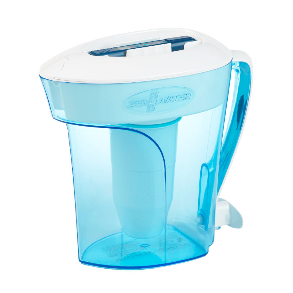 ZeroWater 10 Cup Water Filter Pitcher with Water Quality Meter