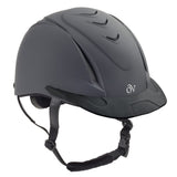Ovation Deluxe Schooler Riding Helmet, Dark Gray, Medium/Large