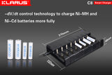 Klarus C8 Charger for Li-ion Ni-MH and Ni-Cd batteries