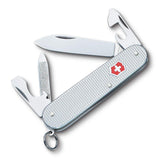 Victorinox Swiss Army Cadet Alox Pocket Knife 9 Functions - Silver