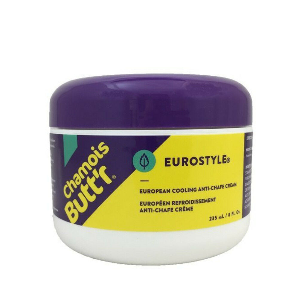 Chamois Butt'r Eurostyle Anti-Chafe Cream, 8 ounce jar