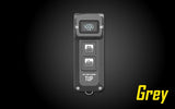 Nitecore TUP 1000 Lumen Rechargeable Pocket Light OLED Display Flashlight Grey