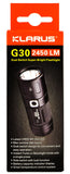 Klarus G30 CREE MT-G2 LED Flashlight - 2450 Lumens