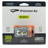 Princeton Tec Remix Headlamp 300 lm w/ 3 White LEDs - RMX300-GY