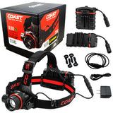 Coast HL8R Rechargeable Pure Beam Focus Headlamp 21343