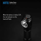 IMALENT HR70 - XHP70.2 - 3000 Lumens LED Head Flashlight - Headlamp (18650)