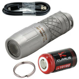 Klarus - Mini One 130 Lumens CREE XP-G3 LED Bright USB Rechargeable Flashlight
