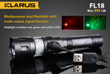 Klarus FL18 CREE XM-L2 U2 LED Rechargeable Flashlight - 950 Lumens