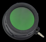 Klarus FT11 Green Filter For 35mm LED Flashlights Silicone Frame XT11 XT12
