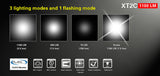 Klarus XT2C XM-L U2 Cree LED Flashlight, Grey