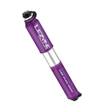 Lezyne Pressure Drive Hand Pump (Purple) - Sm - Presta and Schrader Compatible