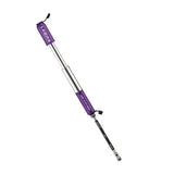 Lezyne Pressure Drive Hand Pump (Purple) - Sm - Presta and Schrader Compatible