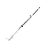 Lezyne Road Drive Hand Pump (Medium, Silver) Presta + Schrader Compatible