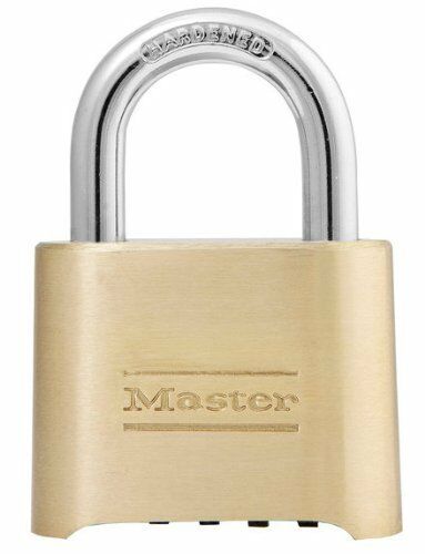 Master Lock Padlock 175D - 4 Digit Re-settable Combination Padlock