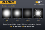 Klarus MiX7 Ti CREE XP-G2 1A LED Titanium Flashlight 180 Lumen