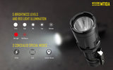 Nitecore MT10A CREE XM-L2 U2 LED Flashlight - 920 Lumens